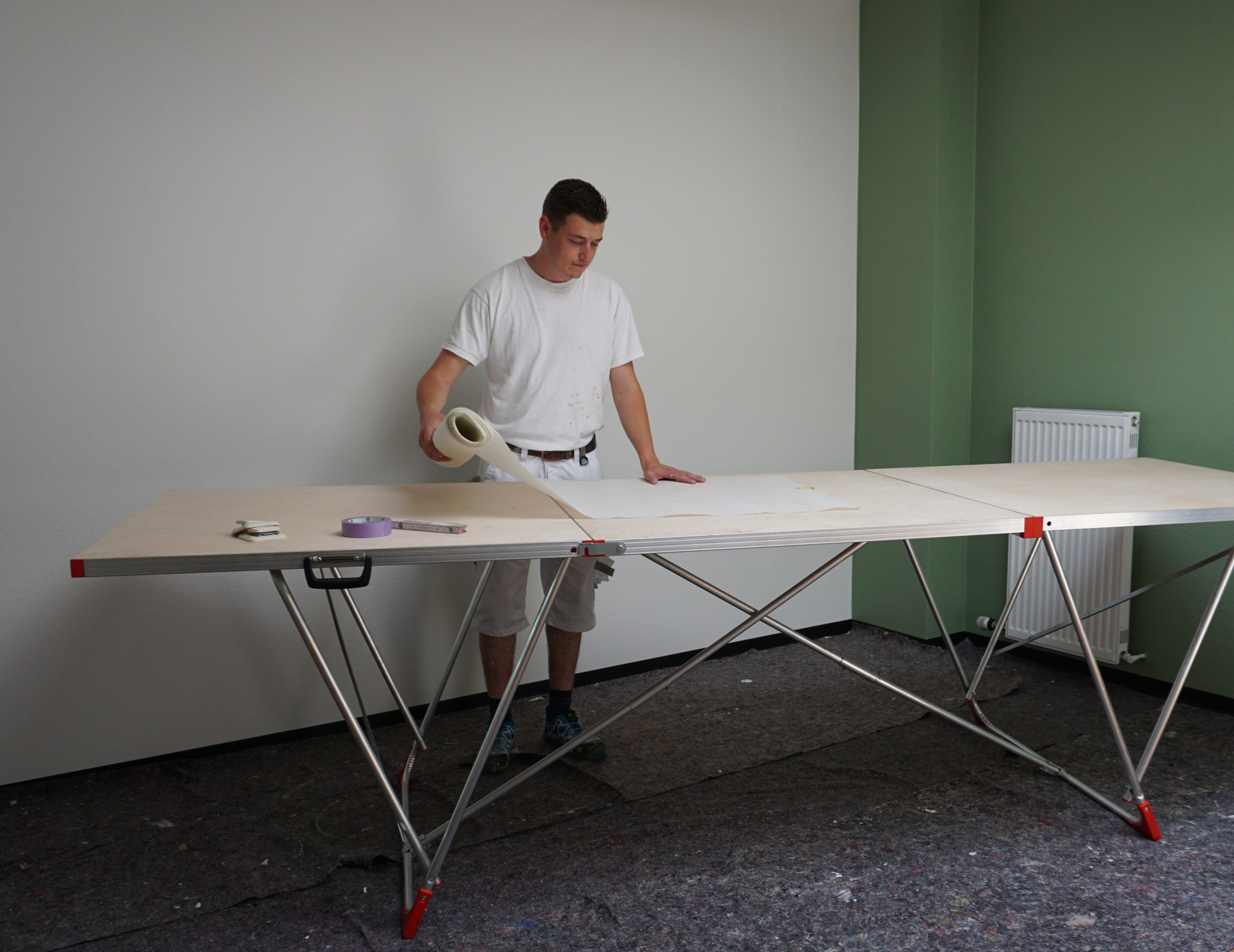 Ratgeber: Tapeziertische im Einsatz bei Gewerbe und Bau